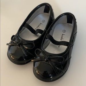 Koala Kids Black Patent Mary Janes